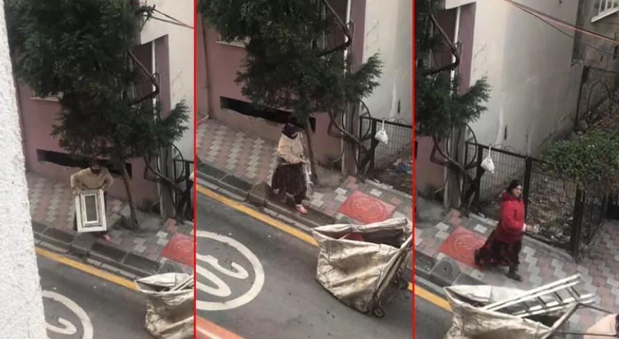Apartman sakini ‘silahımı getirin’ diye bağırarak hırsızları korkuttu