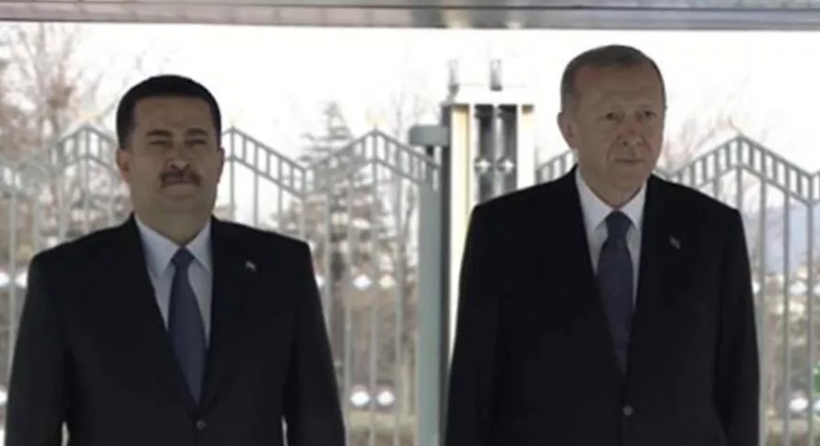 Irak Başbakanı es-Sudani Ankara’da! Erdoğan resmi törenle karşıladı