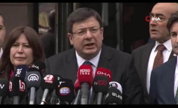 Millet İttifakı heyeti, YSK başvurusu sonrası açıklamalarda bulundu Millet İttifakı heyeti, YSK başvurusu sonrası açıklamalarda bulundu