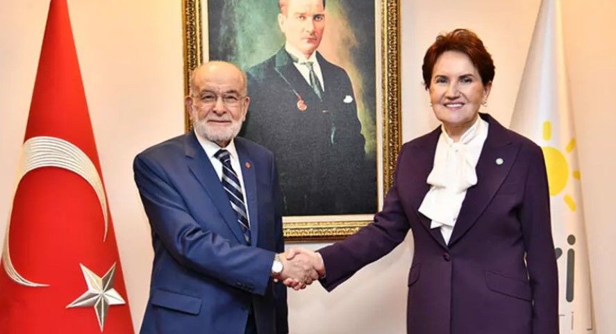 Karamollaoğlu, Akşener’i ziyaret etti