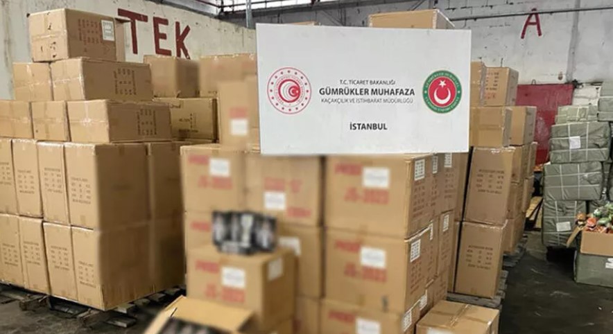 6 milyonluk kaçak eşya ele geçirildi