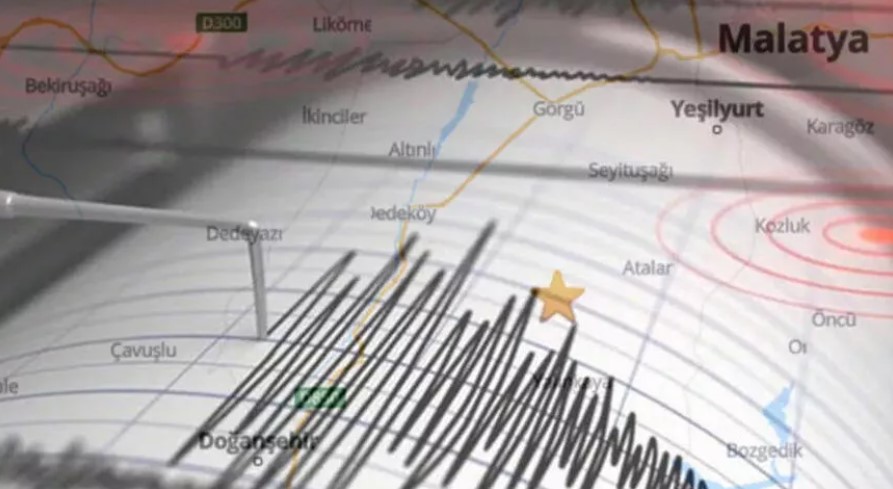 Malatya’da deprem!