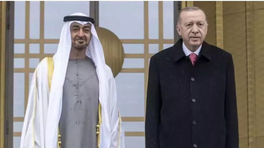 Erdoğan, BAE Devlet Başkanı Zayed ile görüştü Erdoğan, BAE Devlet Başkanı Zayed ile görüştü