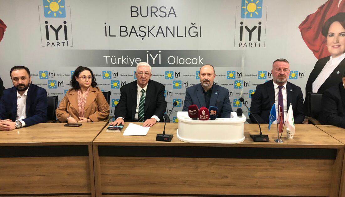 Hasan Ertürk, İYİ Parti Bursa’dan milletvekili aday adayı oldu!