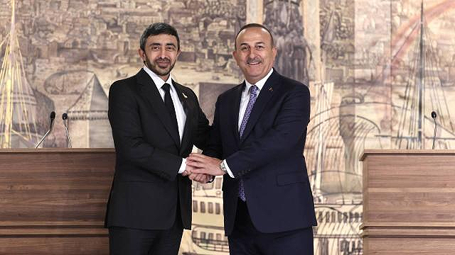 Bakan Çavuşoğlu, BAE’li mevkidaşı ile görüştü