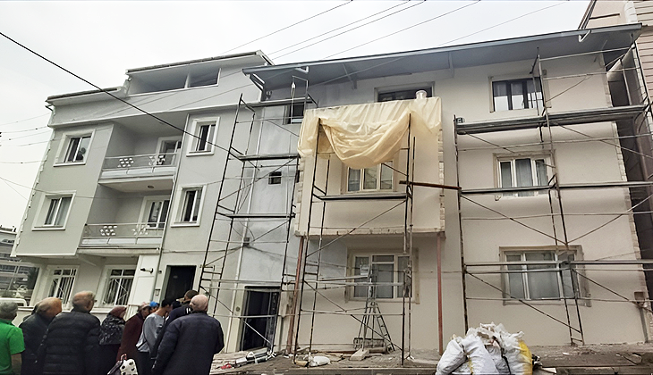 Bursa’da 7 metre yükseklikten düşen boyacı hayatını kaybetti