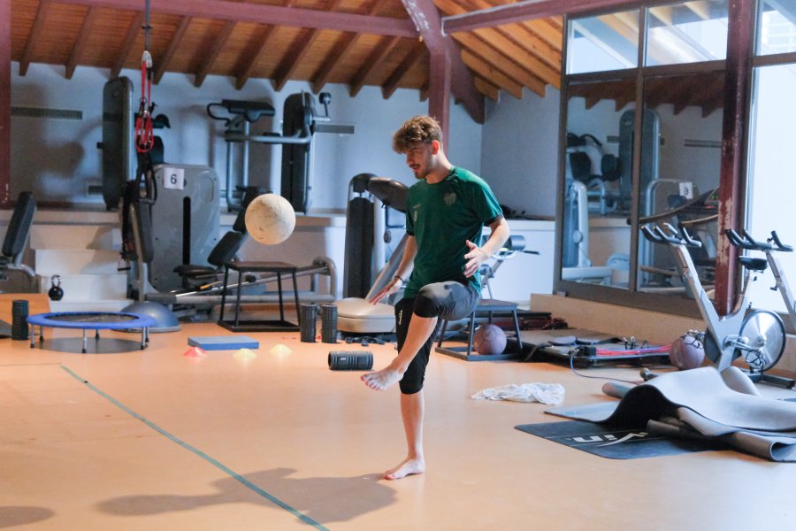 Bursaspor salonda çalıştı