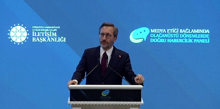 Fahrettin Altun: Medya etiğinin test edildiği zamandan geçiyoruz