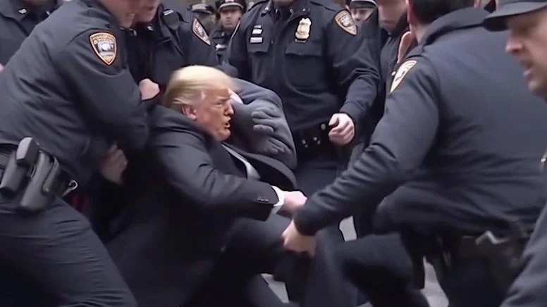 Deepfake ile Donald Trump’ın tutuklanmasını böyle resmettiler