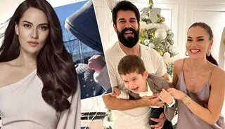 Fahriye Evcen’den küçük oğlu Kerem’le ilk paylaşım