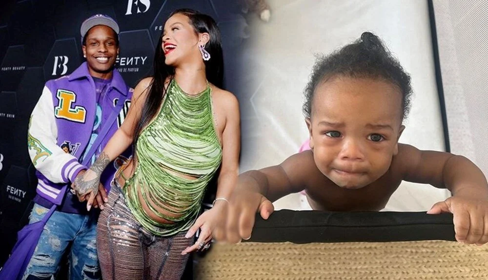 Rihanna oğlunun son fotoğraflarını paylaştı