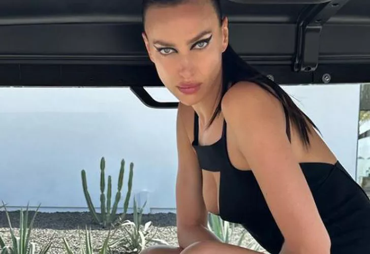 Irina Shayk sosyal medyayı salladı