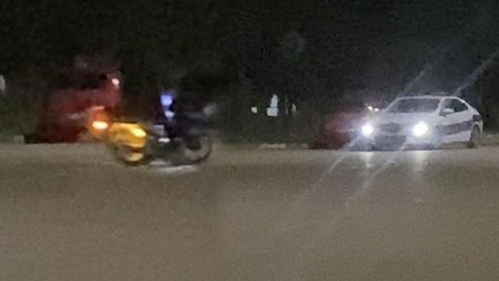 Bursa’da polisin önündeki drift pahalıya patladı!