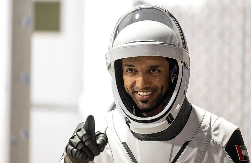 Uzay yürüyüşü yapan ilk Arap astronot oldu