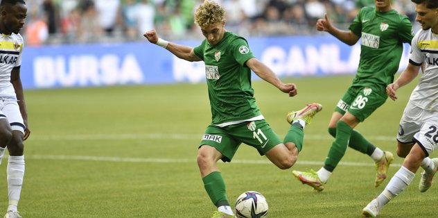 Bursaspor’da Eren Güler sevinci