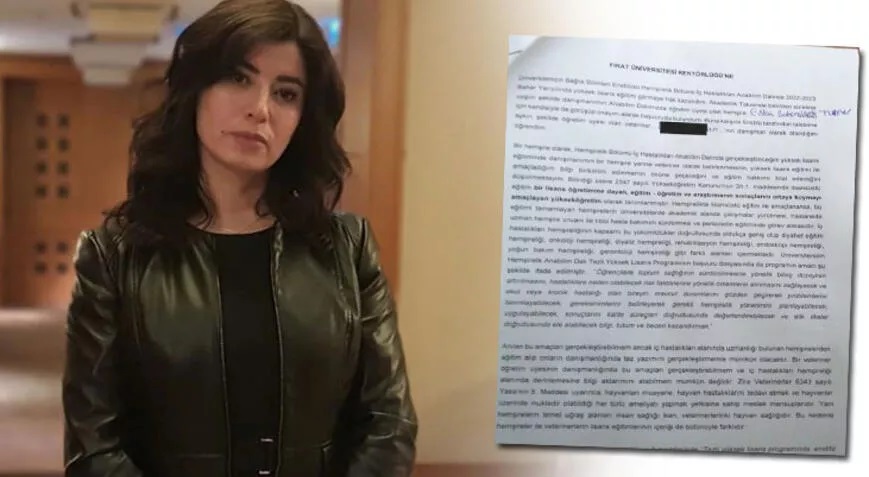 Yüksek lisans öğrencisi hemşireye ‘veteriner danışma’ ataması