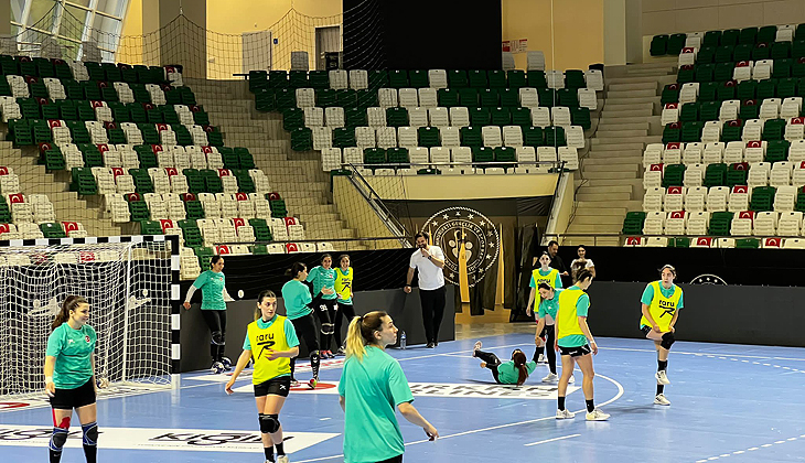 A Milli Kadın Hentbol Takımı Sırbistan maçına hazır