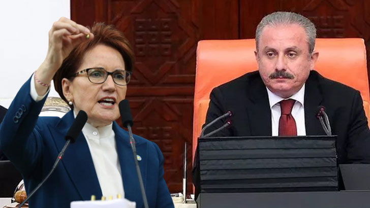 Şentop’tan, Akşener’e mermi tepkisi