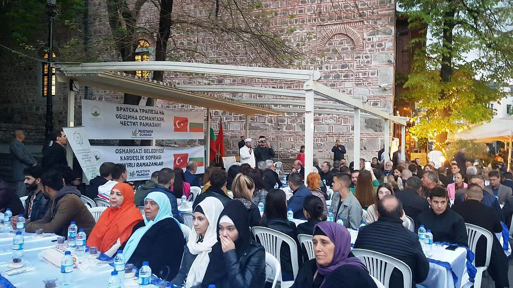 Osmangazi’den Filibe’de kardeşlik iftarı