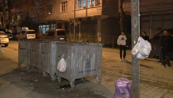 Kan donduran olay: Poşetle direğe asılı halde bulundu