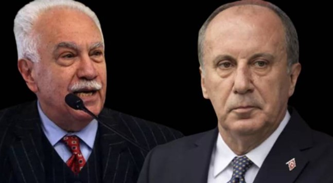 Muharrem İnce ile Doğu Perinçek arasında “tavşan aday” polemiği