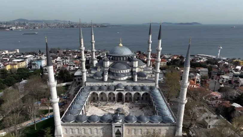 Sultanahmet Camii restorasyonunda sona yaklaşıldı