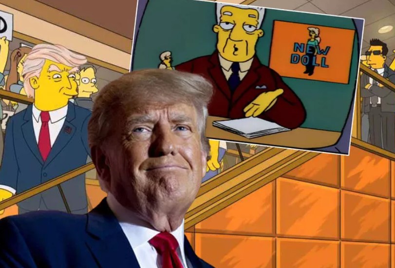 Simpsonlar yine mi bildi? Trump tahmini sosyal medyayı karıştırdı!