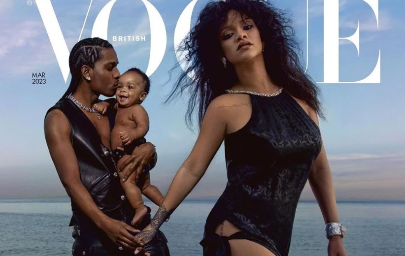 Rihanna oğlunun yeni fotoğraflarını paylaştı