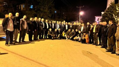 BBP Milletvekili adayı Ekrem Alfatlı’ya ana ocağında coşkulu karşılama