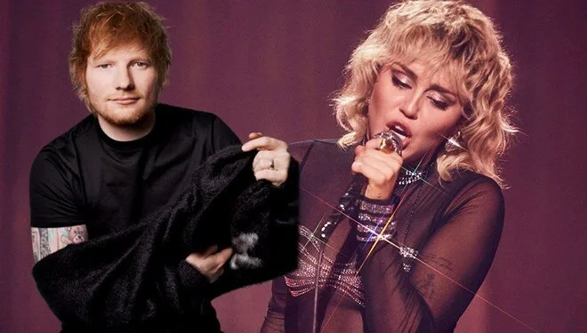 Ed Sheeran yeni şarkısıyla Miley Cyrus’ı zirveden indirdi