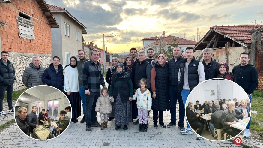 EYT’den emekli oldular, köyde toplu iftar verdiler