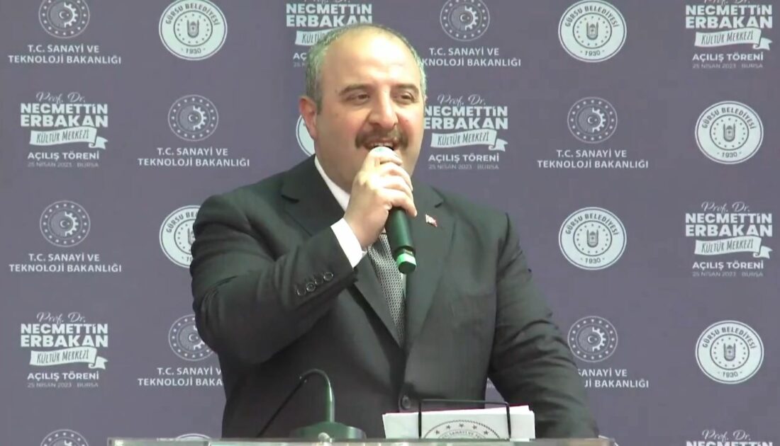 Bakan Varank Bursa’da açılışta konuştu