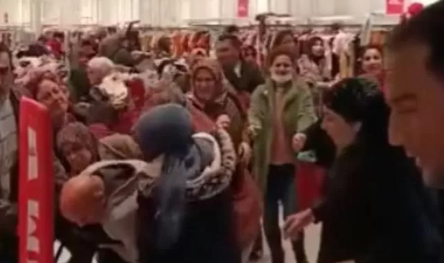 İndirimli ve defolu montlar için birbirlerini ezdiler