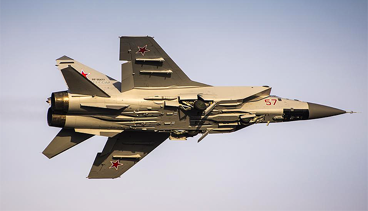 Rusya’da MiG-31 savaş uçağı düştü