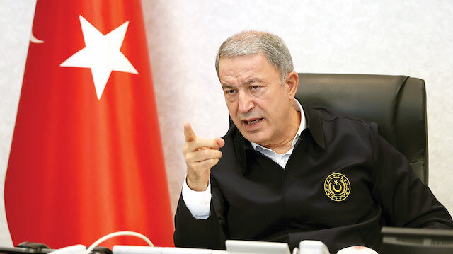 Bakan Akar: 340 terörist etkisiz hale getirildi