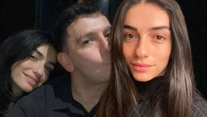 Hazar Ergüçlü’den yeni aşkı Kutay Soyocak ile mutluluk pozu