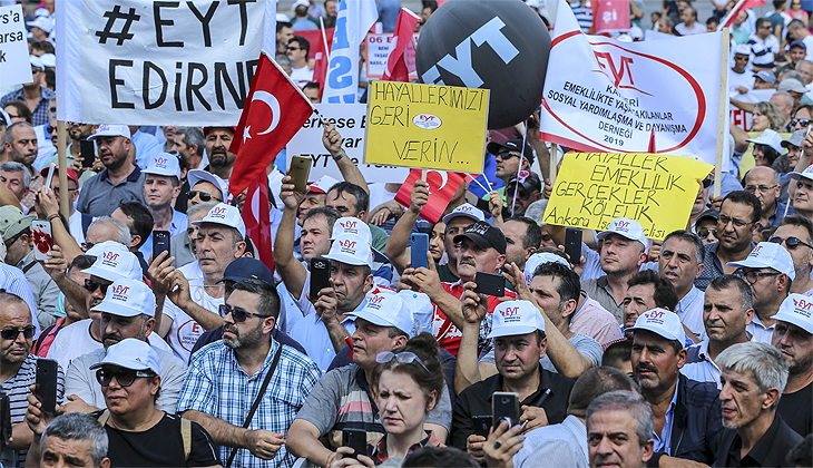 EYT’lilerden çok sert tepki: Haddinizi bileceksiniz