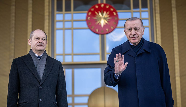 Olaf Scholz, Erdoğan’ı Almanya’ya davet etti