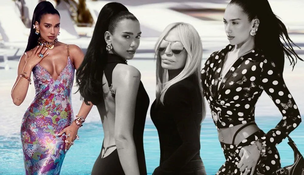 Dua Lipa ile Donatella Versace’den ortak tasarım