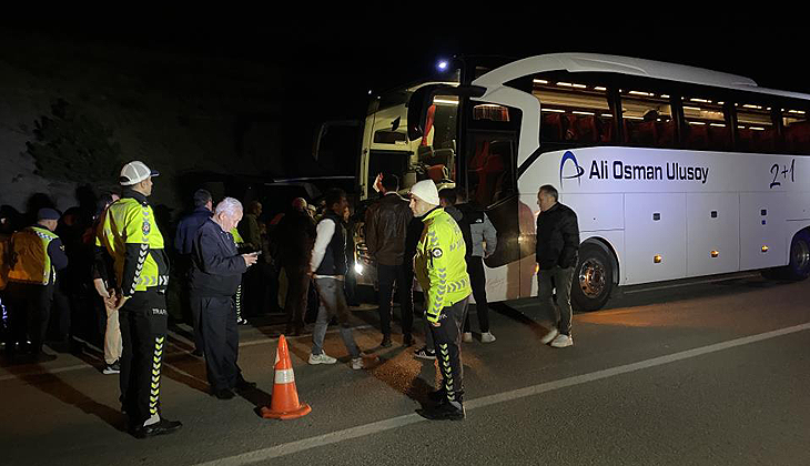 Sinop’ta otobüs kazası: 16 yaralı
