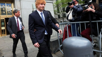 Ed Sheeran mahkemede şarkı söyledi