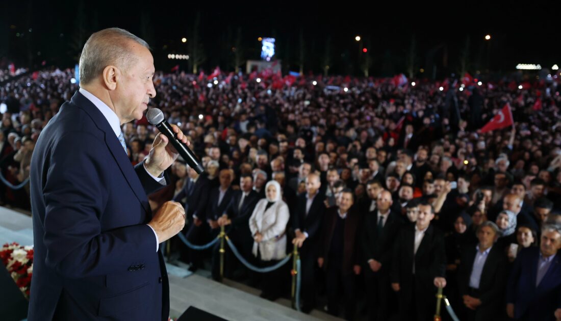 Erdoğan’dan zafer konuşması: Kazanan sadece biz değiliz, Türkiye’dir