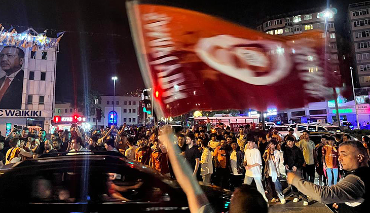 Galatasaray’ın şampiyonluğu Bursa’da da kutlandı