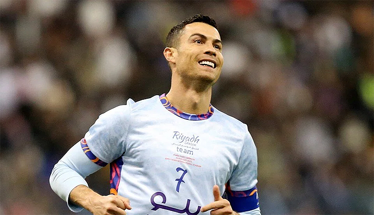 Ronaldo gol sevincinde ‘secde’ etti