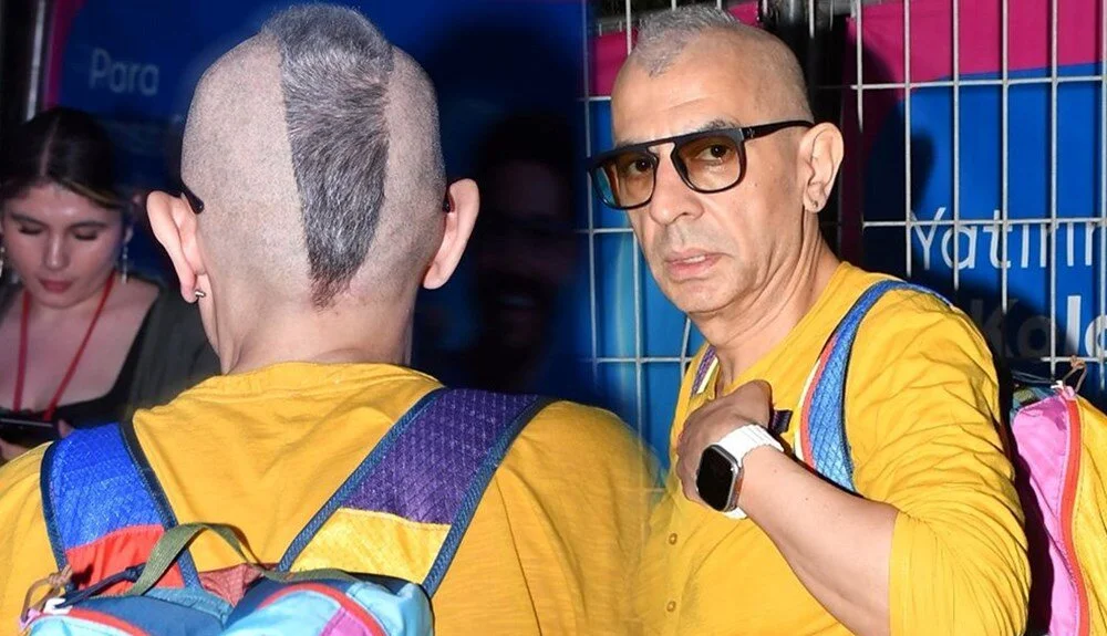 Okan Bayülgen’in punk tarzı