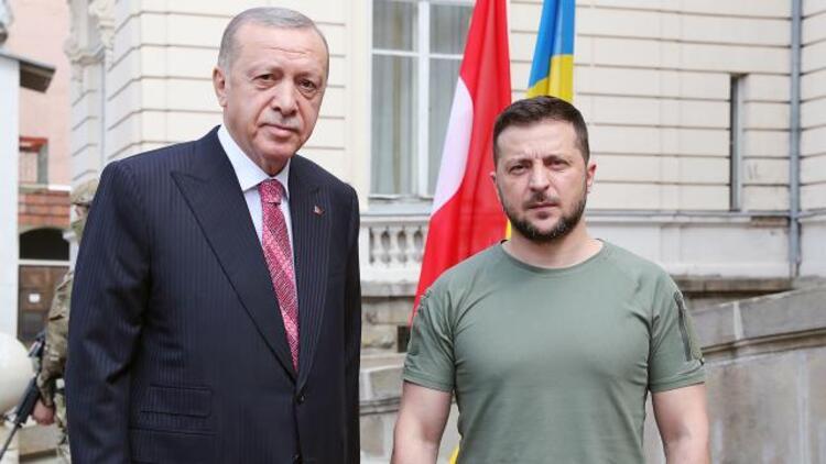 Cumhurbaşkanı Erdoğan, Zelenski ile görüştü