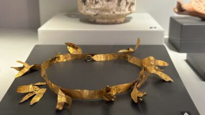 Roma Valisi’nin 2 bin yıllık altın tacı İznik Müzesi’nde sergileniyor