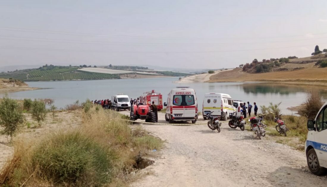 Baraj gölünde araç içerisinde bir şahıs ölü bulundu
