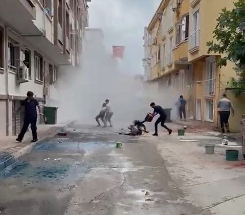 Bursa’da damada düğün öncesi işkence gibi eğlence