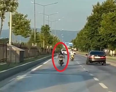 Bursa trafiğinde tehlikeli sürüş